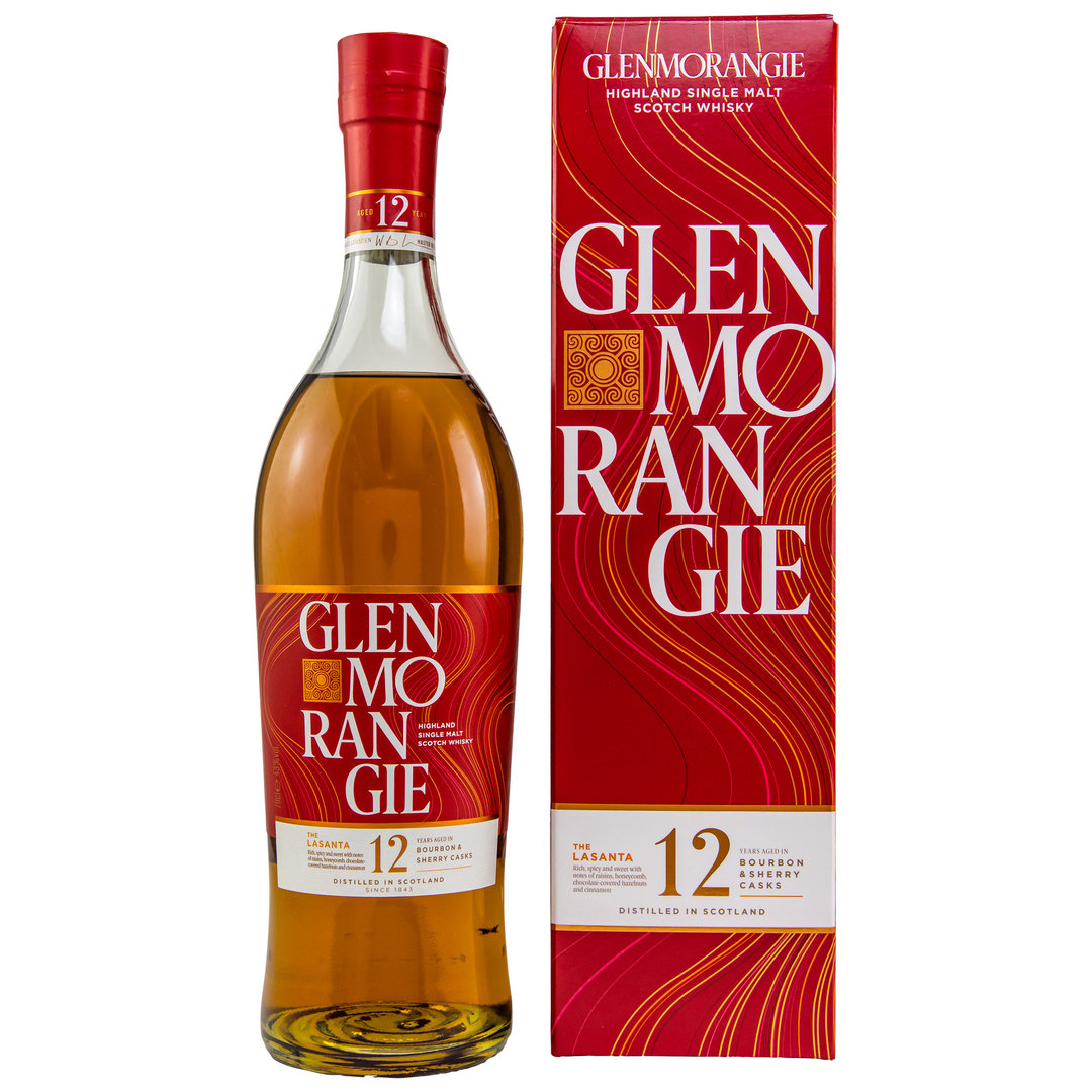 Glenmorangie Lasanta 12 Jahre Sherry Cask 43,0% vol. - 0,7 Liter
