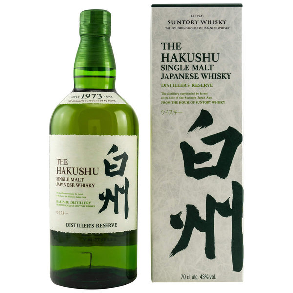 Suntory - Hakushu Distiller's Reserve - 43,0% vol. - 0,7 Liter
