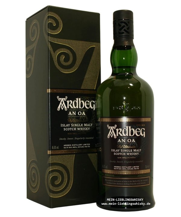 Ardbeg An Oa Islay Single Malt Whisky  46,6% vol. - 0,7 Liter