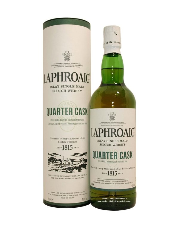 Laphroaig Quarter Cask Single Malt Whisky  48,0% vol. - 0,7 Liter
