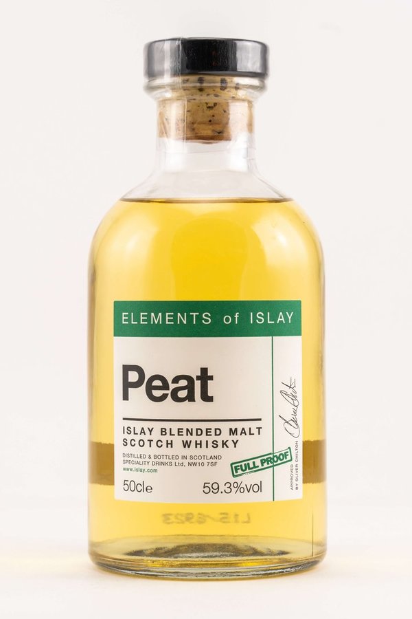 PEAT - Full Proof "Elements of Islay" 59,3% vol. 0,5 Liter