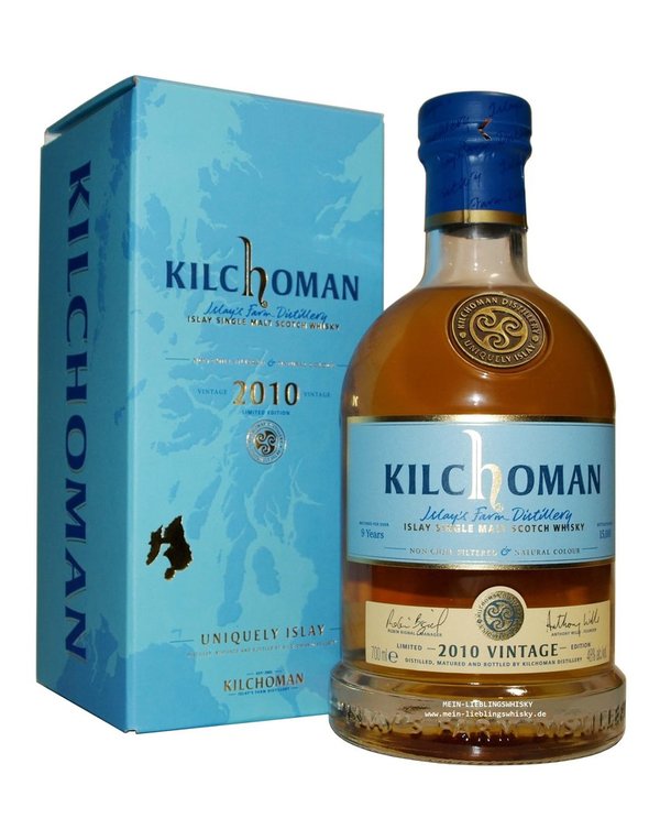 Kilchoman 2010 Vintage 48,0% vol. 0,7 Liter