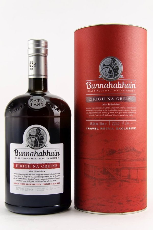 Bunnahabhain Eirigh Na Greine Single Malt 46,3% vol. - 1 Liter