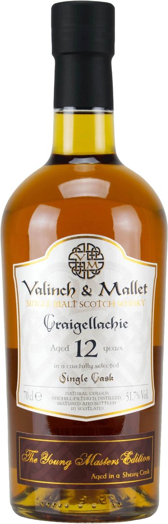 Valinch & Mallet Craigellachie 12 Jahre 51,7% vol. - 0,7 Liter
