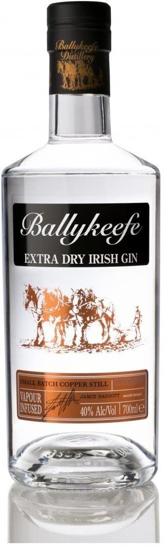 Ballykeefe Extra Dry Irish Gin 40,0% vol. - 0,7 Liter