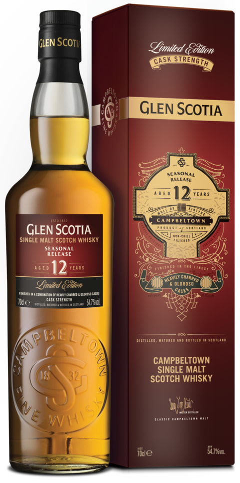 Glen Scotia 12 Jahre Seasonal Edition 2021 - 54,7% vol. - 0,7 Liter
