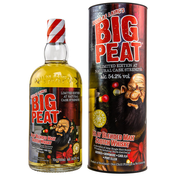 Big Peat Christmas Edition 2022 Blended Whisky 54,2% vol. 0,7 Liter