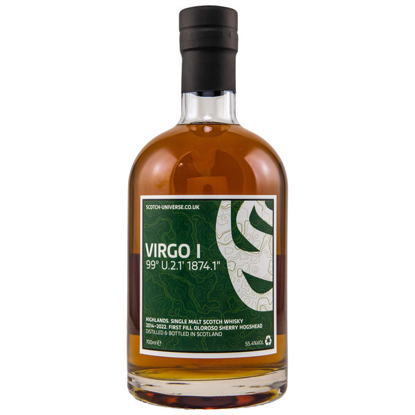 Scotch Universe Virgo I  55,4% vol. 0,7 Liter